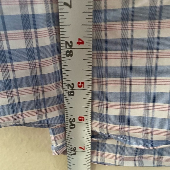 Van Heusen Flex Regular Fit Plaid Casual Button Down Shirt Mens Size XL - Picture 5 of 7